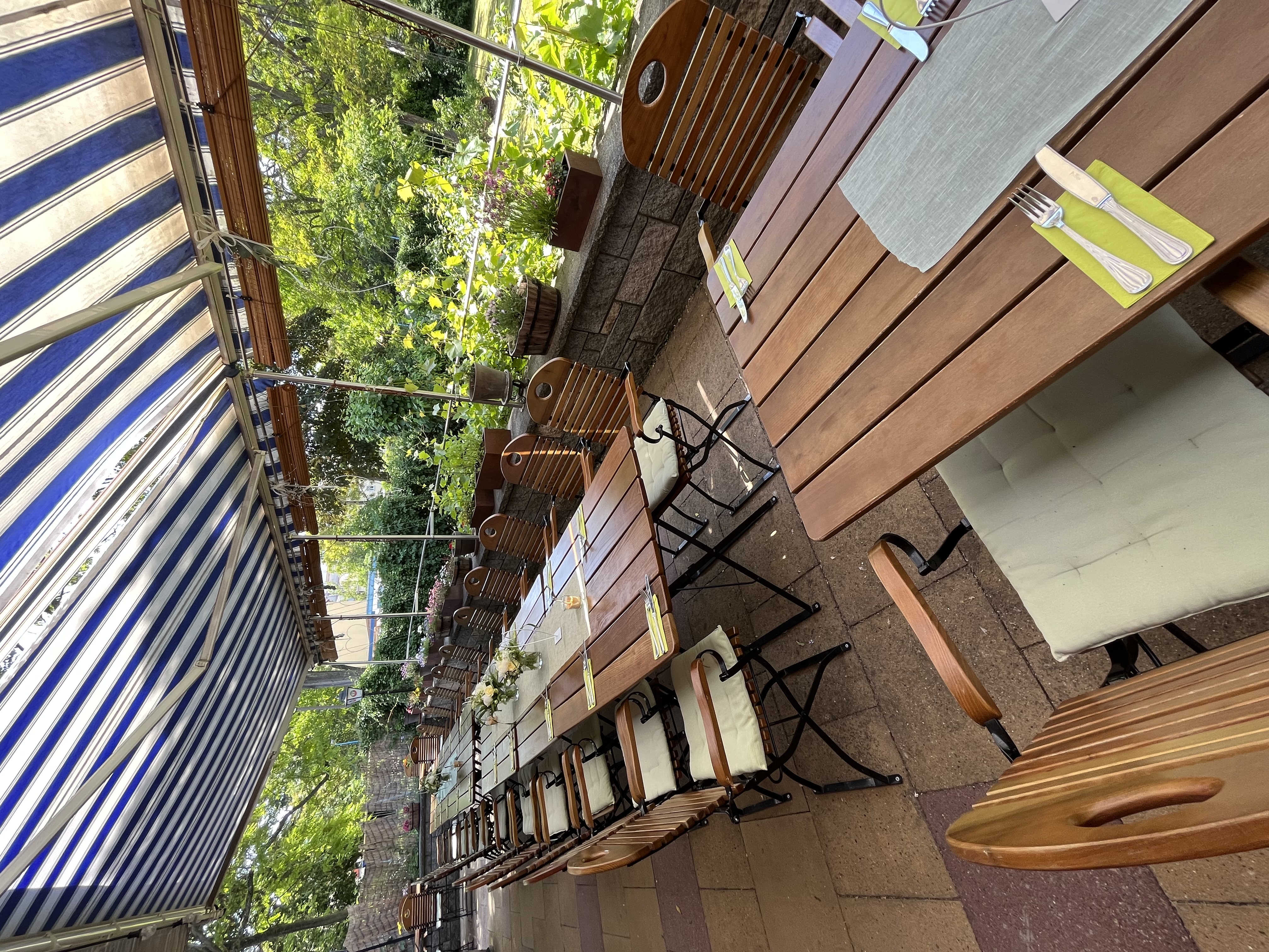 Außenbereich Toms Näscht Landau